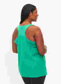 Workout top with racer back, Mint, Model