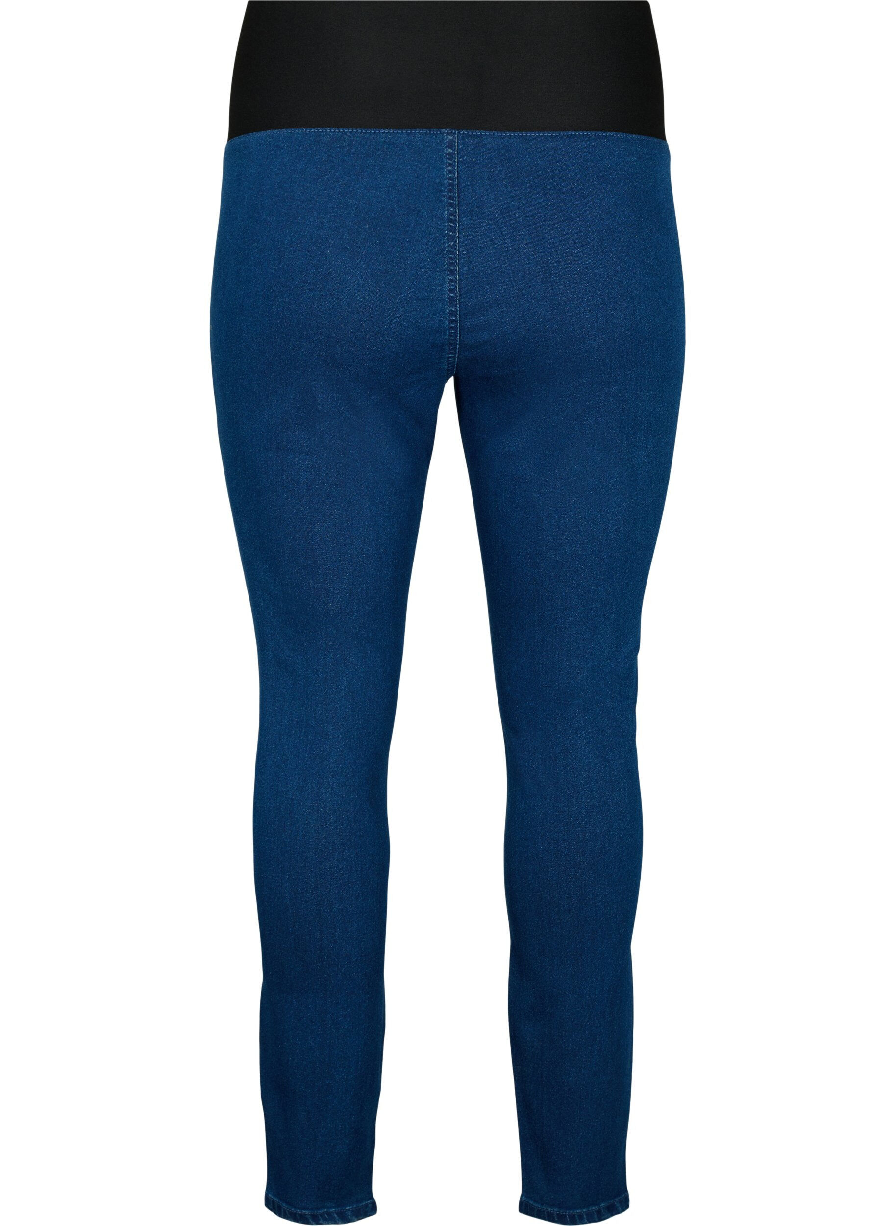 Zizzifashion FLASH - Jeggings with wide elastic waistband, Blue, Packshot image number 1