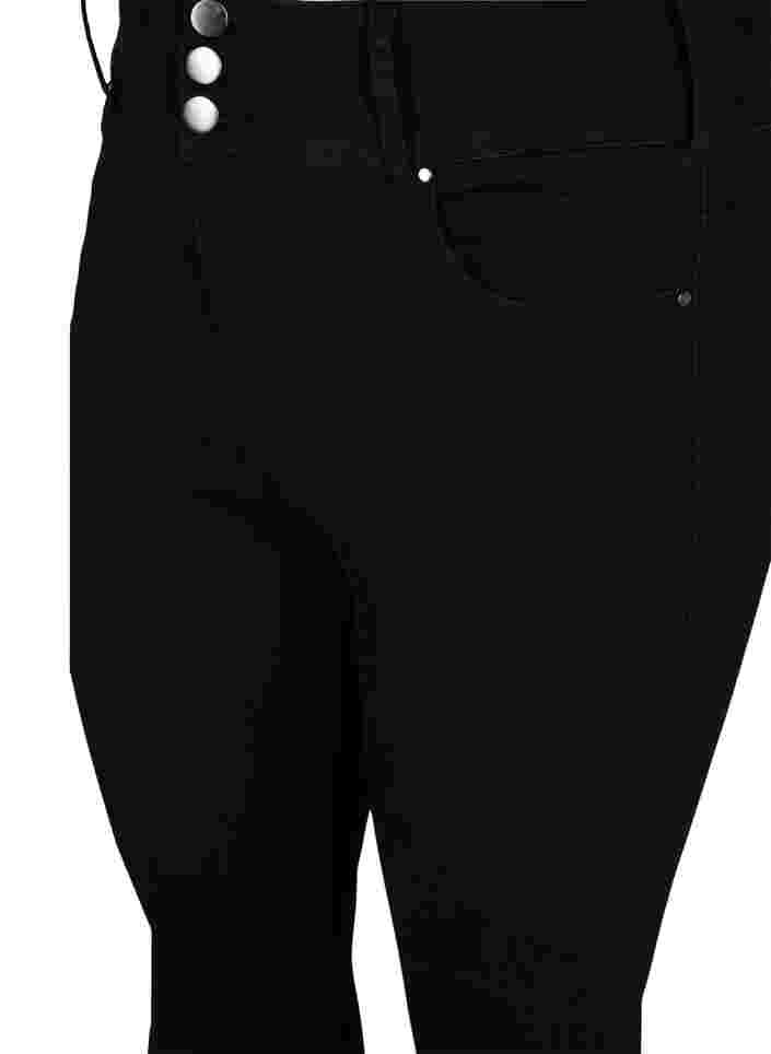 Super slim Bea jeans with extra high waist, Black, Packshot image number 2
