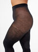 Textured tights, Black, Model image number 1