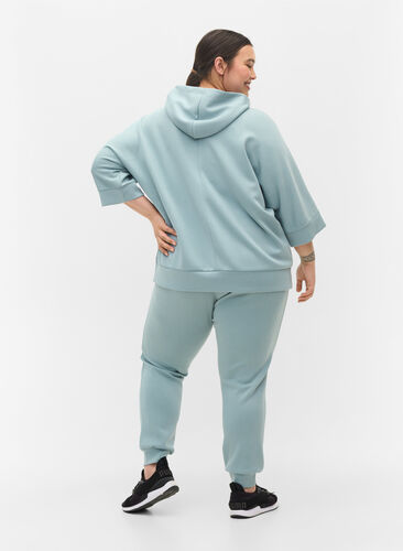 Loose joggers with pockets, Slate, Model image number 1