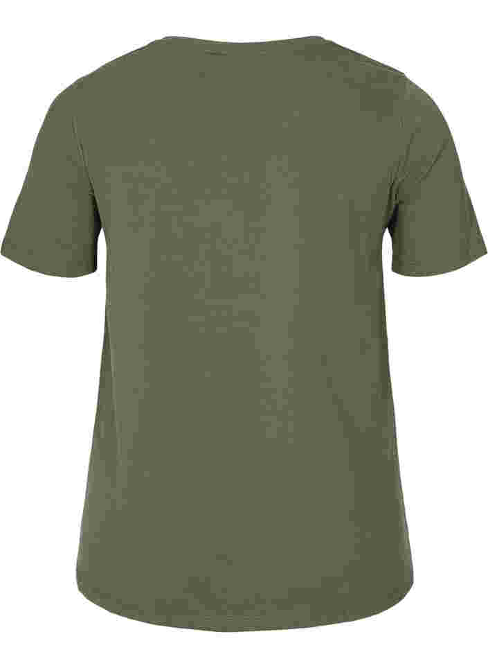 Basic t-shirt, Thyme, Packshot image number 1