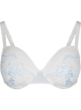 Alma underwired bra with lace