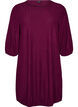 Dress with a balloon shape and structure, Red, Packshot image number 0