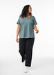 FLASH - V-neck T-shirt, Green, Model image number 1