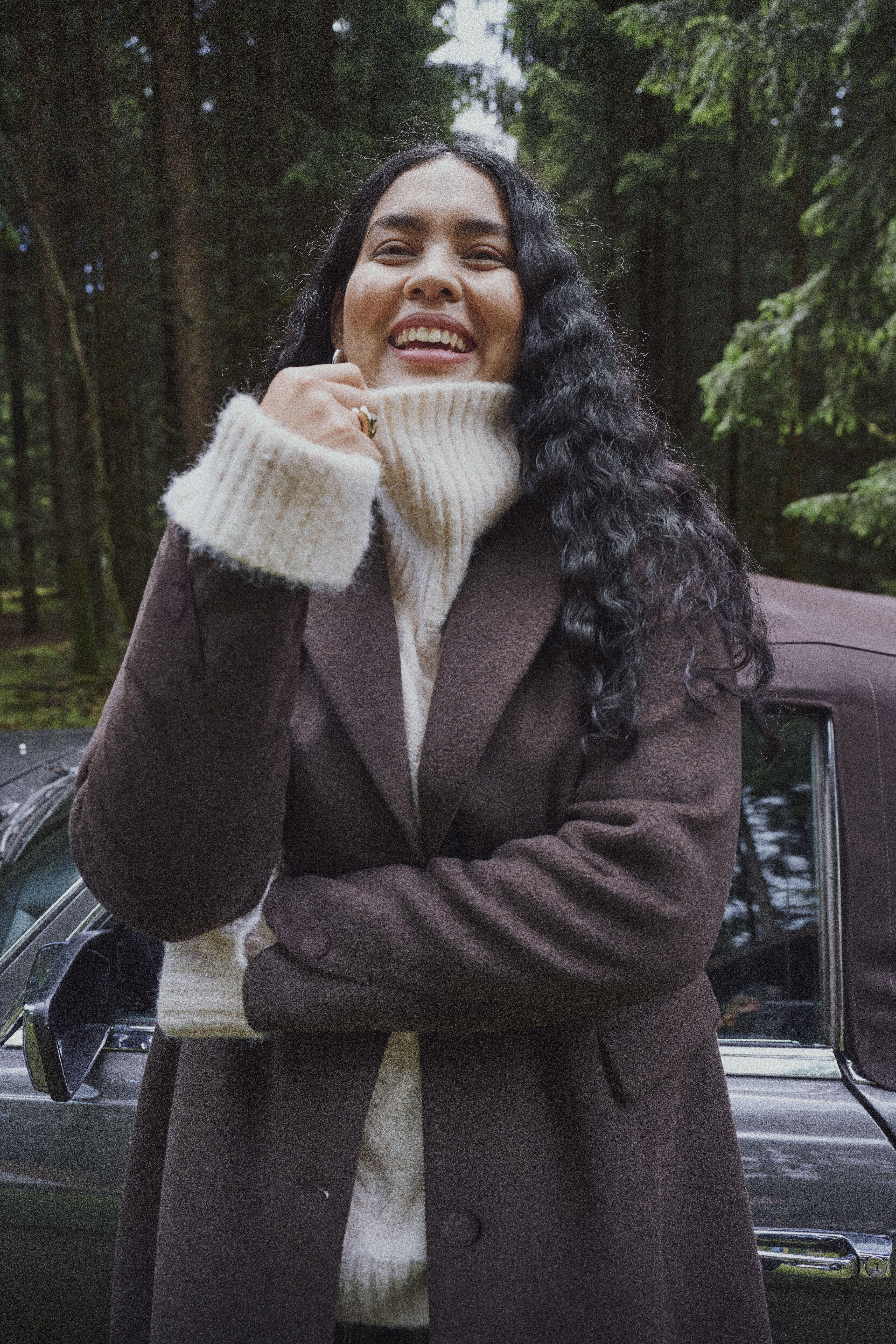 ZizzifashionClassic cozy autumn style, , Model