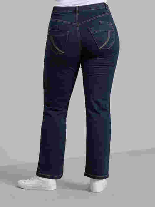 Regular fit Gemma jeans with a high waist