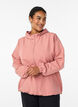 Lightweight jacket with a hood and zipper, Rose, Model image number 0