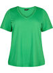 FLASH - T-shirt with v-neck, Kelly Green, Packshot image number 0