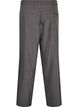 Tailored trousers with creases and a tie-belt, Dark Grey, Packshot image number 1