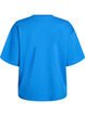 Oversized T-shirt with half sleeves, Blue, Packshot image number 1
