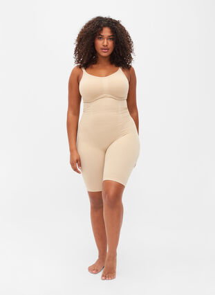 Shapewear halter top, Nude, Model image number 3