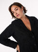 Lace blazer with button closure, Black, Model image number 3