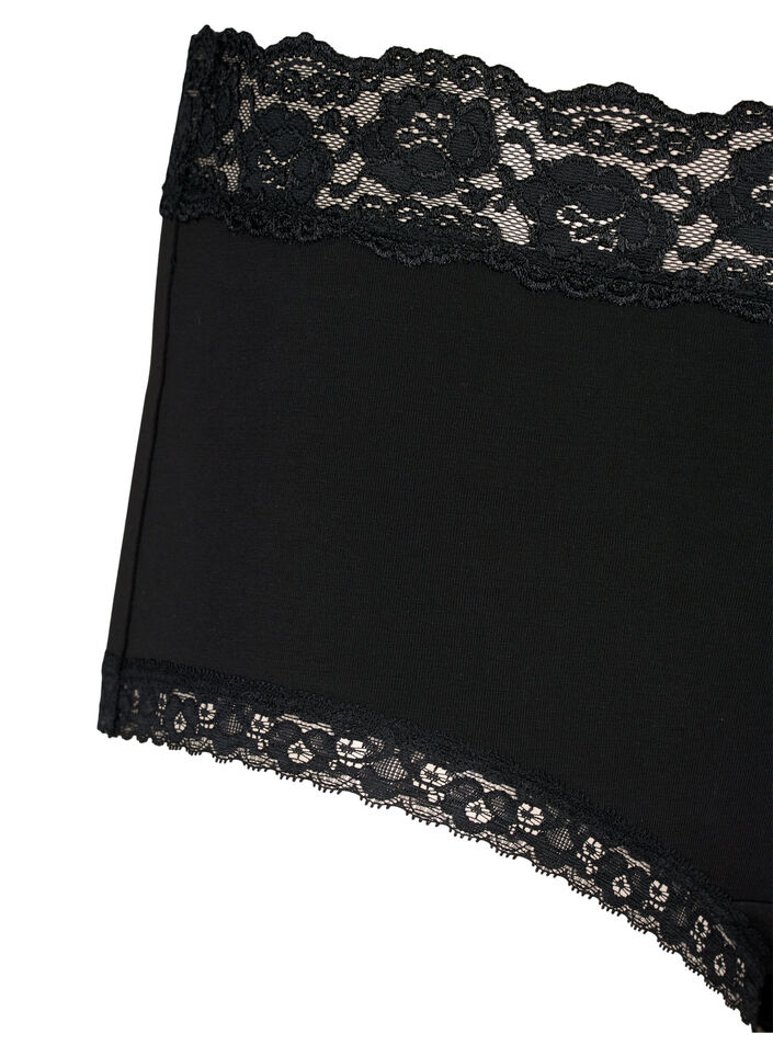 MARILYN Mutande Hipster Vita Alta Donna – Morbide In Cotone, Pack Da 1 (Taglia S, Melange)