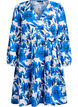 Floral wrap dress with tie belt, Vanilla, Packshot image number 0