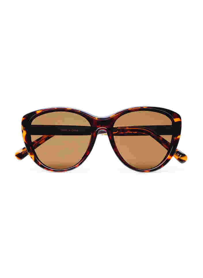 Patterned sunglasses, Brown, Packshot image number 0