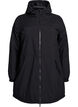 Lightweight padded parka with a hood, Black, Packshot image number 0