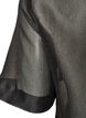 Sheer short-sleeved shirt with chest pockets, Black, Packshot image number 4