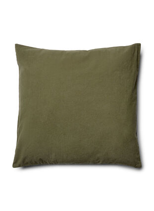 Cotton pillowcase, Ivy Green, Packshot image number 0