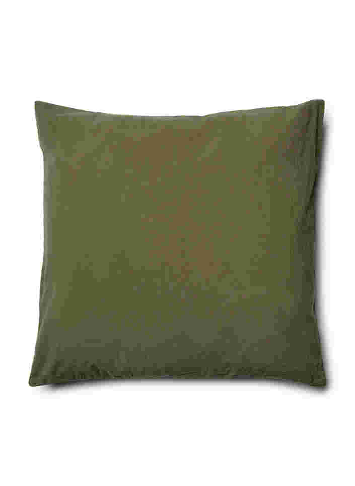Cotton pillowcase, Ivy Green, Packshot