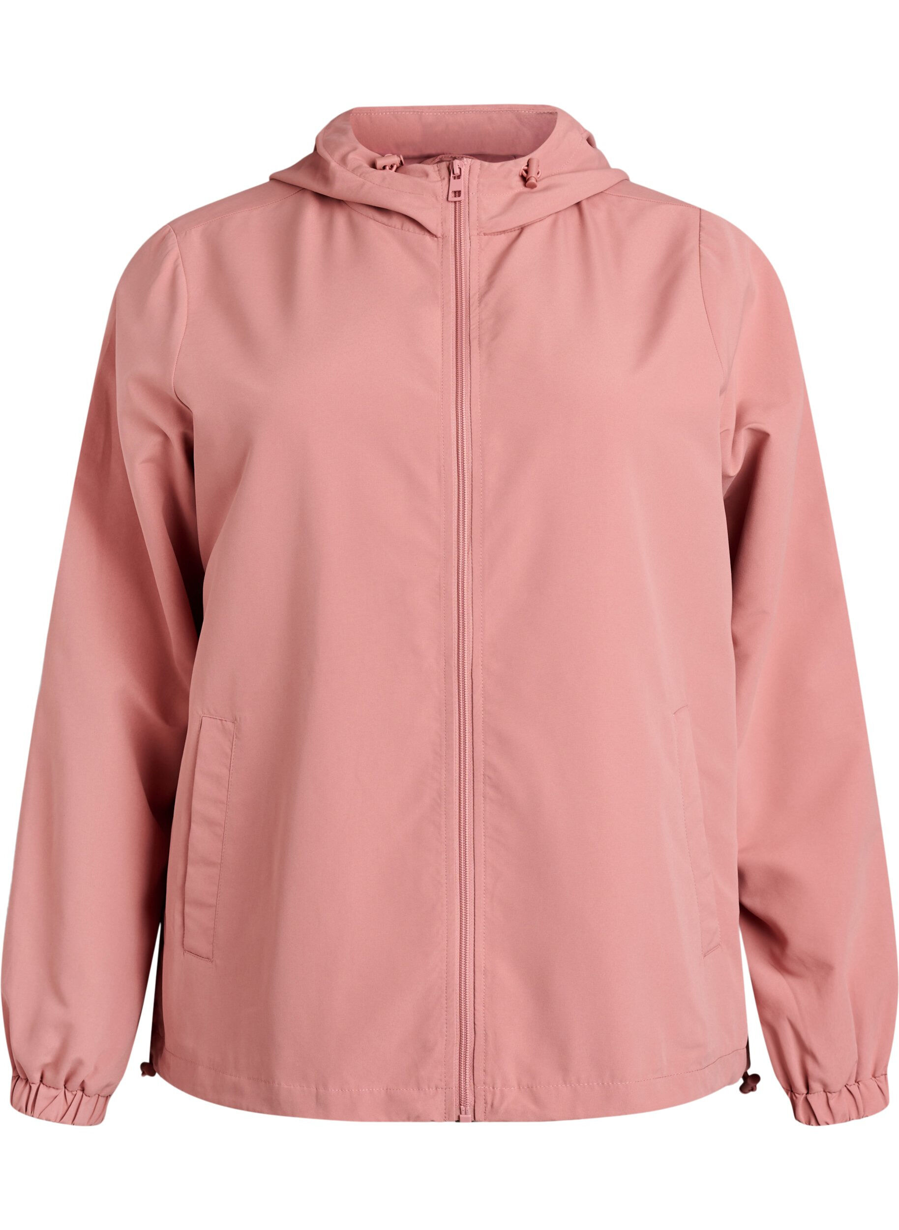 FLASH - Lightweight jacket with a hood and zipper