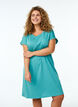 2-pack T-shirt dress with short sleeves, Blue, Model image number 0