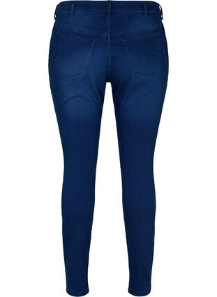 Super slim Amy jeans with elasticated waist, Dark blue, Packshot image number 1