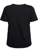 T-shirt with motif, Black, Packshot image number 1