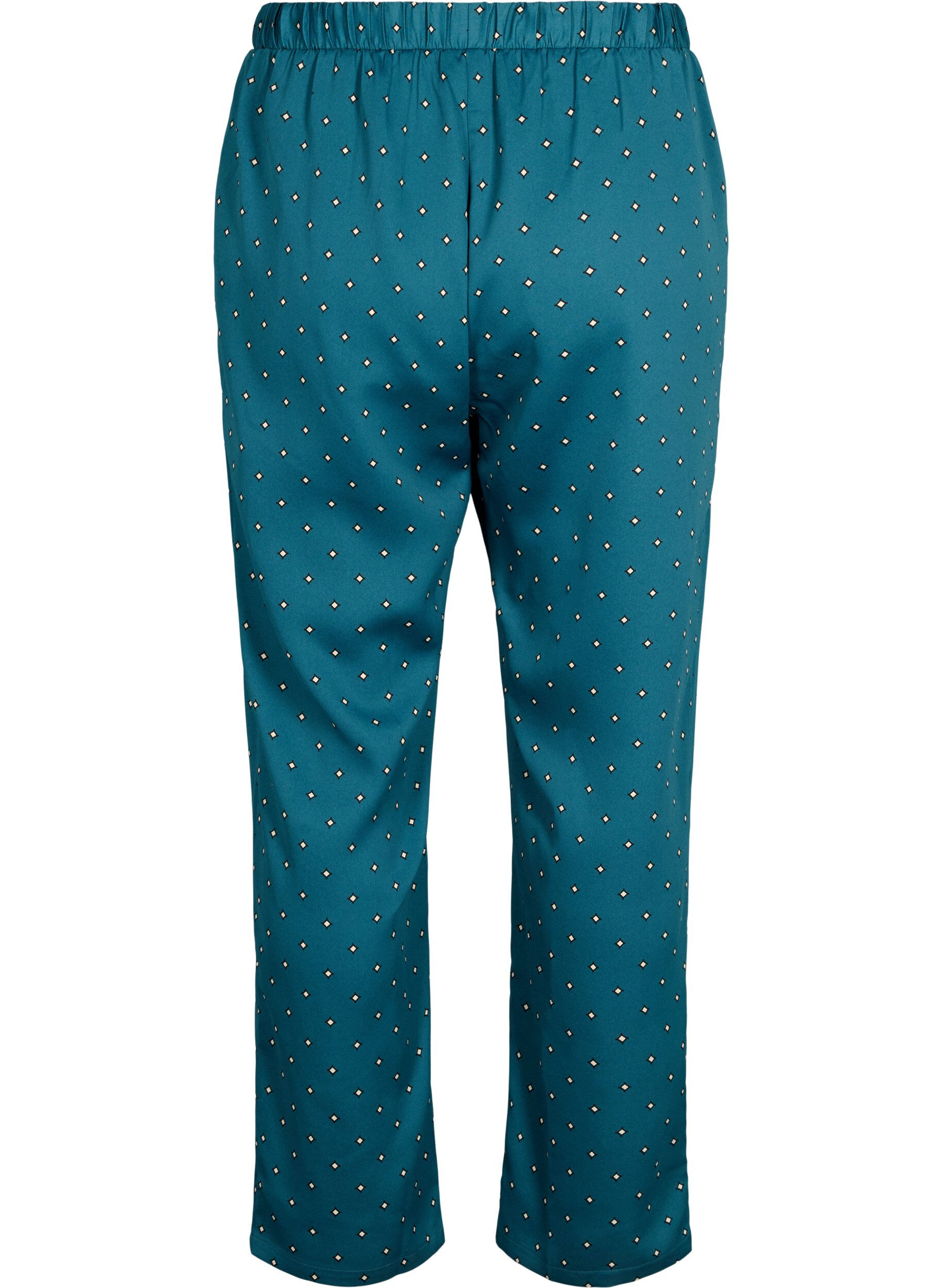 Zizzifashion Printed pyjamas pants, Balsam AOP, Packshot image number 1