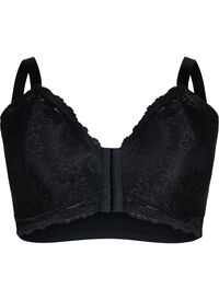 Lace bra with front closure