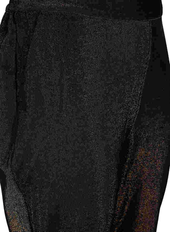 Maddison pants with glitter, Black w. Lurex, Packshot image number 2