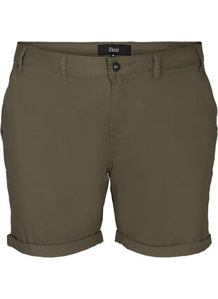 Regular fit shorts with pockets, Tarmac, Packshot image number 0