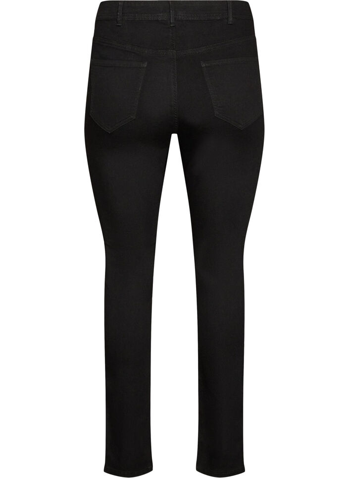 Amy super slim fit jeans with a high waist, Black, Packshot image number 1
