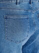 Pinstriped Kiana jeans with bold stitching, Blue, Packshot image number 3