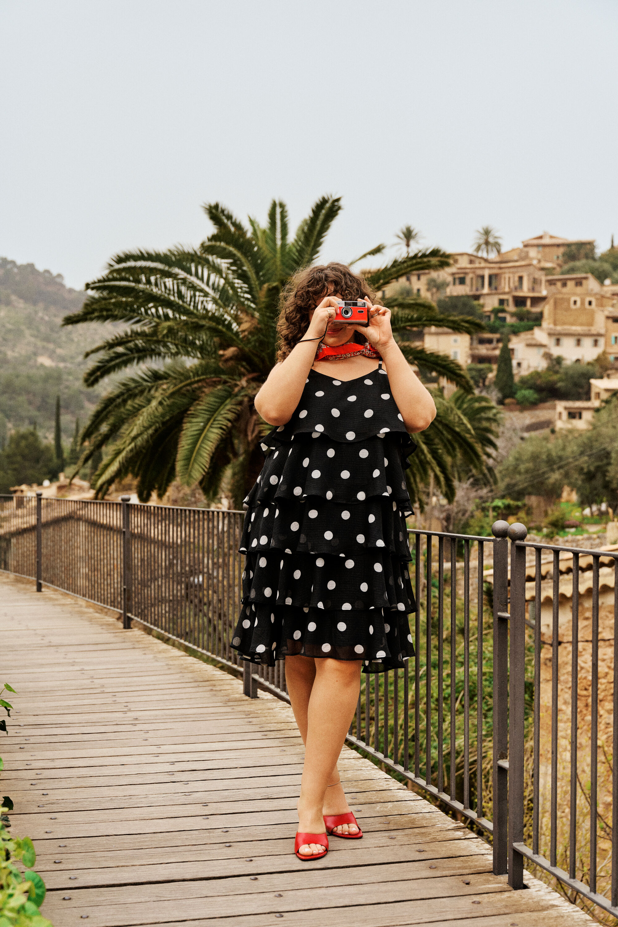 ZizzifashionPolka-dotted elegance with edge, , Model