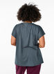 Solid-coloured training T-shirt, Green, Model image number 2