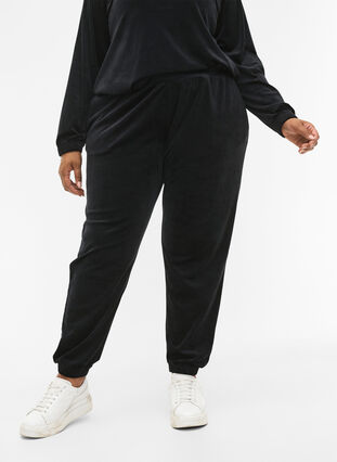 Homewear trousers, Black, Model image number 3