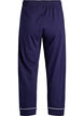Cotton pyjama trousers with high waist, Blue, Packshot image number 1