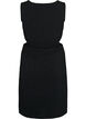 Sleeveless dress with cut-out section, Black, Packshot image number 1