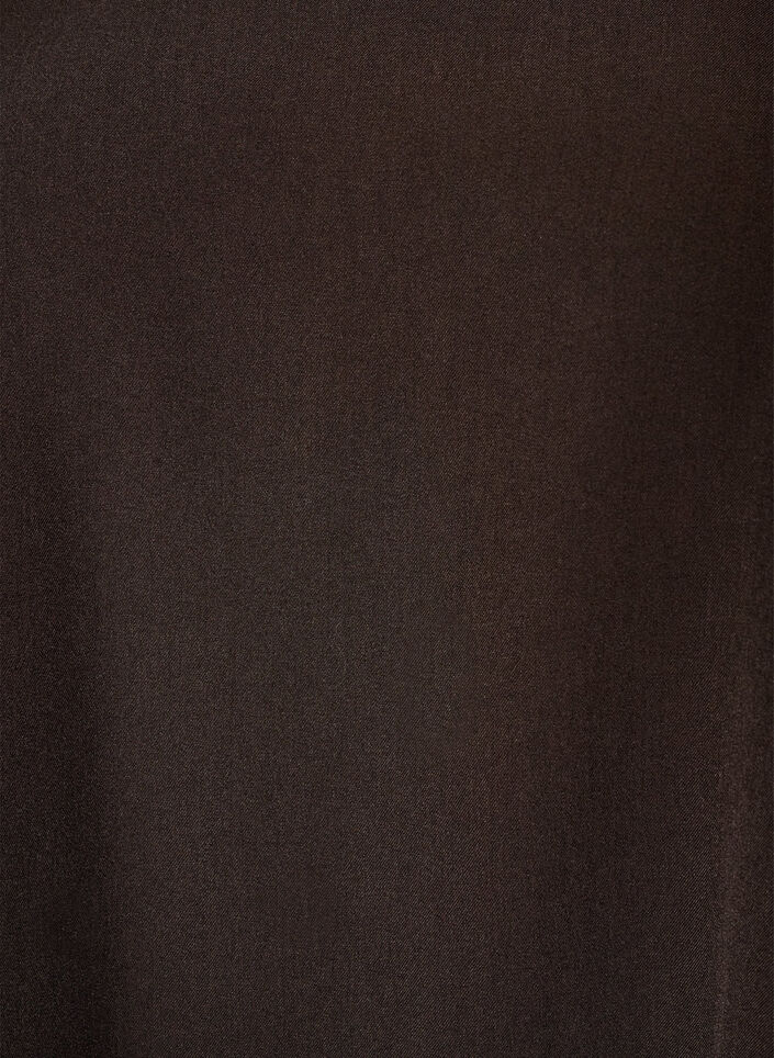 Sleeveless pinstripe A-line dress, Brown, Packshot image number 2