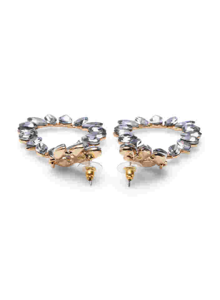 Earrings with pendant, Black, Packshot image number 2