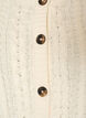 Cardigan with cable-knit pattern, Vanilla, Packshot image number 2