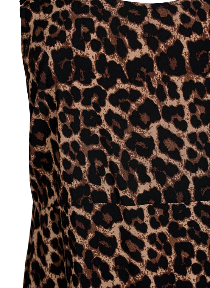 FLASH - Summer dress with wide straps, Brown, Packshot image number 2