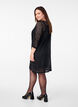  Lace dress with 3/4 sleeves, Black, Model image number 1