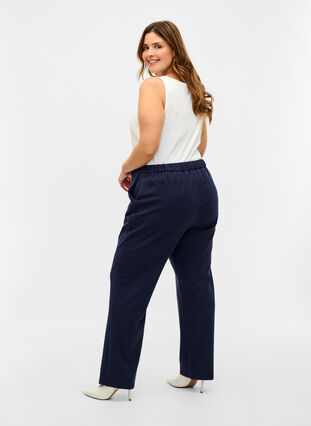 Classic wide leg trousers, Night Sky, Model image number 1