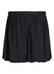 Short balloon skirt with an elasticated waistband, Black, Packshot image number 1