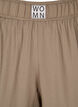 Loose viscose trousers with elastic borders and pockets, Timber Wolf, Packshot image number 2