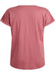 Short-sleeved t-shirt in a cotton blend, Rose, Packshot image number 1