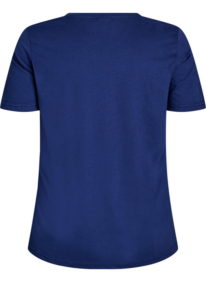 FLASH - T-shirt with motif, Blue, Packshot image number 1