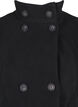 Short A-line coat, Black, Packshot image number 2